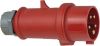 CEE- phase reverse plug, 400V, 16A, red, IP44, waterproof, Brennenstuhl, 1081310 - 1