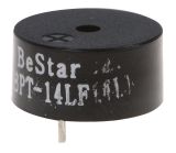 Зумер BPT-14, пиезоелектричен, 80dB, 4kHz, ф13.8x6.8mm