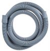 Outlet hose 24mm plastic gray corrugated - 1