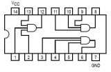 Интегрална схема 74LS11, TTL серия LS, TRIPLE 3-INPUT AND GATE, DIP14 - 2 - Викиват Интегрална схема 74LS11, TTL серия LS, TRIPLE 3-INPUT AND GATE, DIP14 - 2
