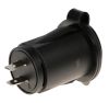 Панелно зарядно за телефон, USB, 10,5W, черно, LED индикация, SCI - 2