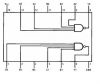 Интегрална схема 74LS20, TTL серия LS, Dual 4-Input NAND Gate, DIP14 - 2