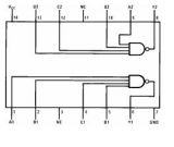 Интегрална схема 74LS20, TTL серия LS, Dual 4-Input NAND Gate, DIP14 - 2 - Викиват Интегрална схема 74LS20, TTL серия LS, Dual 4-Input NAND Gate, DIP14 - 2