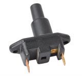 Button Switch PBS-32B, 250VAC, 2A, NO, black - Vikiwat Button Switch PBS-32B, 250VAC, 2A, NO, black