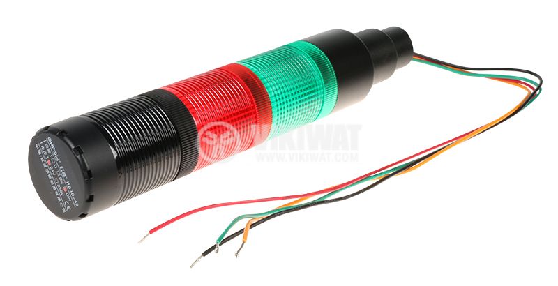 Kолона HBJD-40 24V червен/зелен цвят бузер - 3