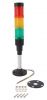 Signal tower HBJD-40, 24V, red, yellow, green, buzzer