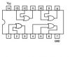 Интегрална схема 74LS32, TTL серия LS, Quad 2-Input OR Gate, DIP14 - 2