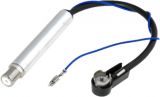 Antenna adapter ZRS-SA-2 150mm ISO-ISO for Audi, Seat and VW
