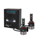 Set of LED bulbs HB3 9005, for headlights, 9~30VDC, 2x25W, 4LED, 6500K, LSF5