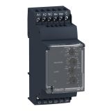Level monitoring relay RM35LM33MW, 24~240VAC/VDC, 2xNO/NC, IP30, DIN