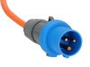 Extension Cable CEE 230V/16A, 10m, 3x2.5mm2, IP44, orange/blue, Brennenstuhl, 1167650610 - 2