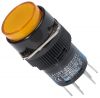 Button Switch type RAFI, LA139Y-22DT, 24VDC, DPDT - 2NO +2 NC - 1