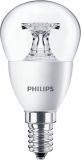 LED lamp, 5.5W, E14, 230VAC, 520lm, 4000K, neutral white, CorePro LED luster