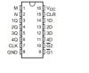 Интегрална схема 74LS173, TTL серия LS, 4-BIT D-TYPE REGISTERS WITH 3-STATE OUTPUTS, DIP16 - 2 - Викиват Интегрална схема 74LS173, TTL серия LS, 4-BIT D-TYPE REGISTERS WITH 3-STATE OUTPUTS, DIP16 - 2
