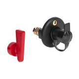 Бутонен превключвател, ротационен, ключ маса, OFF-ON, 100А/24VDC, SPST