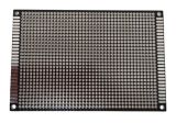 Universal board, double-sided, 80x120mm, 1mm, 2.54mm pitch, φ1mm