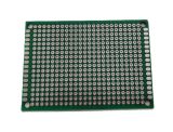 Universal board, double-sided, 50x70mm, 1.5mm, 2.54mm pitch, φ1mm