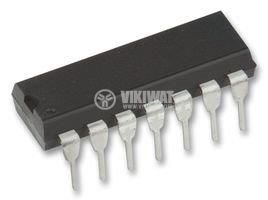 IC 74LS241, TTL LS series, 4-STAGE PRESETTABLE RIPPLE COUNTERS, DIP14 - 1