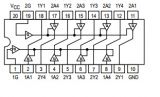 Интегрална схема 74LS241, TTL серия LS, 4-STAGE PRESETTABLE RIPPLE COUNTERS, DIP14 - 2 - Викиват Интегрална схема 74LS241, TTL серия LS, 4-STAGE PRESETTABLE RIPPLE COUNTERS, DIP14 - 2