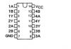 Интегрална схема 74LS266, TTL серия LS, QUADRUPLE 2-INPUT EXCLUSIVE-NOR GATES WITH OPEN-COLLECTOR OUTPUTS, DIP14 - 2 - Викиват Интегрална схема 74LS266, TTL серия LS, QUADRUPLE 2-INPUT EXCLUSIVE-NOR GATES WITH OPEN-COLLECTOR OUTPUTS, DIP14 - 2