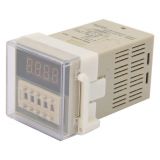 Repeat cycle timing relay DH48S-2Z, 220VAC, 2xNO+2xNC, 5A/250VAC, 0.01s to 99h99m