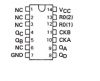 Интегрална схема 74LS293, TTL серия LS, DECADE AND 4-BIT BINARY COUNTERS, DIP14 - 2