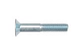 Bolt M3x30, countersunk, straight screwdriver, partial thread