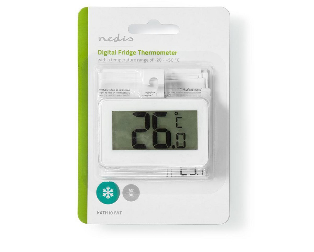 Термометър за хладилник, NEDIS, KATH101WT