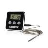 Meat Thermometer, from 0 to 250°C, 16310241, timer, Melissa
 - 1