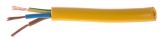 Cable, instalation, 3x1.5mm2, copper, flexible, yellow, H05VV-F