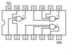 Интегрална схема 74LS12, TTL серия LS, TRIPLE 3-INPUT NAND GATE, DIP14 - 2 - Викиват Интегрална схема 74LS12, TTL серия LS, TRIPLE 3-INPUT NAND GATE, DIP14 - 2