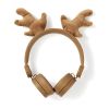 Headphones with deer horns - 2