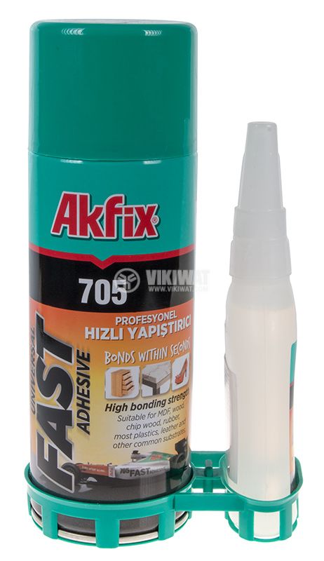 Двукомпонентно лепило Akfix 705, 400 ml - 1