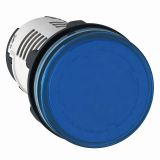Индикаторна лампа, LED, XB7EV06MP, 220VAC, синя, отвор ф22mm