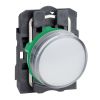 Indicator lamp LED, XB5AVB1, 240VAC/VDC, vhite, ф22mm