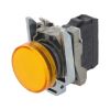 Индикаторна лампа LED, XB4BVB5, 24VAC/VDC, оранжева, ф22mm - 1