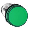 Индикаторна лампа, LED, XB7EV03BP, 24VAC/VDC, зелена, отвор ф22mm - 1