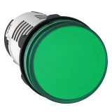 Индикаторна лампа, LED, XB7EV03MP, 220VAC, зелена, отвор ф22mm