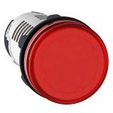 Indicator lamp LED, XB7EV04BP, 24VAC/VDC, red, ф22mm