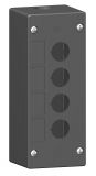 Кутия, XALG04, за пулт за управление 72x180x65mm, черна