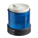 Корпус за сигнална лампа XVBC36, 0~250VAC/VDC, синя, непрекъсната светлина, BA15D