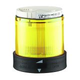 Корпус за сигнална лампа XVBC4B8, 24VAC, 24~48VDC, жълта, мигаща светлина, BA15D