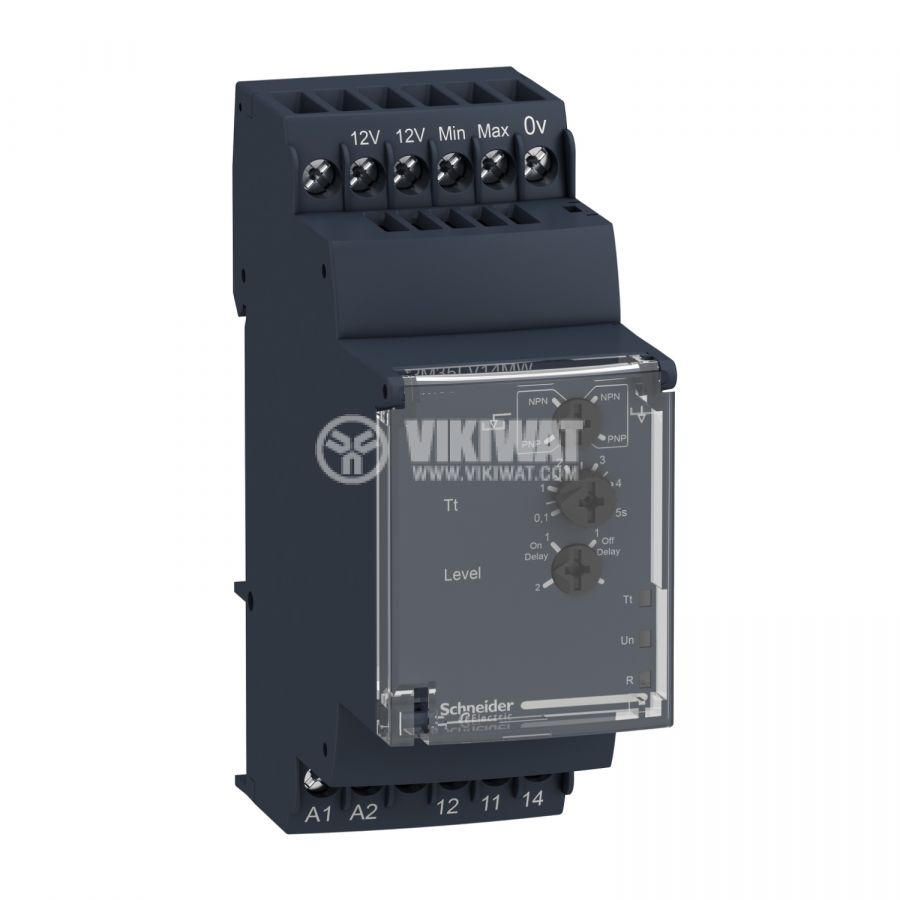 Контролно реле за ниво RM35LV14MW, 24~240VAC/VDC, IP40, DIN