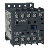 Contactor LC1K0610Q7, 3-pole, 3xNO, 6A, 400VAC, auxiliary contacts NO