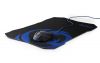 Kit gaming optical mouse and mouse pad GMMP200BK 6 buttons 800~2400dpi 1.8m - 4