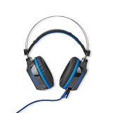 Gaming headset GHST500BK, USB, built-in microphone, black/blue