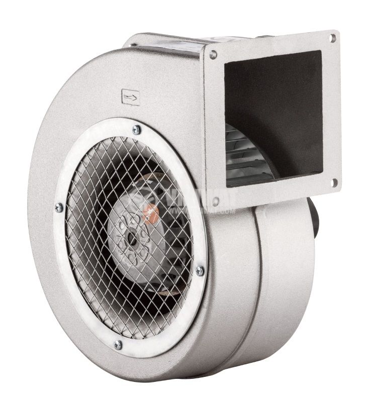 Вентилатор, промишлен, BDRAS 140-60, 230VAC, 138W, 458m3/h, тип охлюв