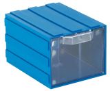 Пластмасово чекмедже 103x135x83mm, син, 1секц., модел 306, SEMBOL PLASTIK