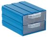 Модулно чекмедже двойно 103x135x83mm синьо - Викиват Модулно чекмедже двойно 103x135x83mm синьо