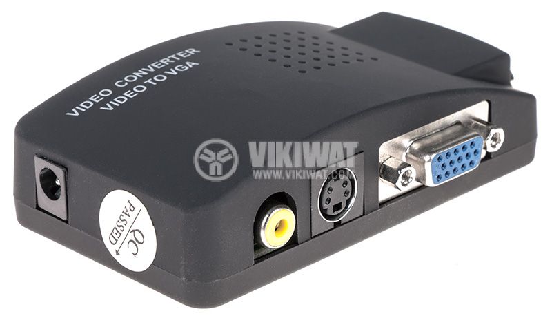 Kонвертор AV Video S-Video и VGA към VGA - 1